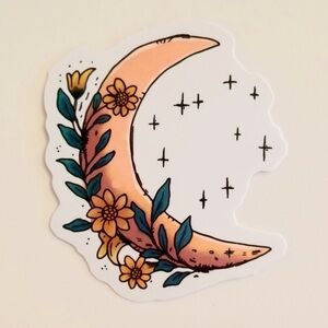 10/$10 Pretty Moon Sticker